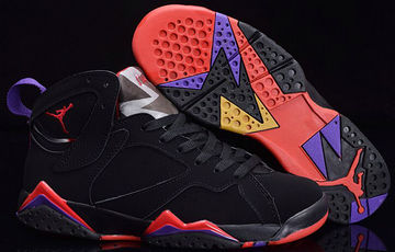Jordan 7(VII) Air Black Red Basketball shoes size 41-47