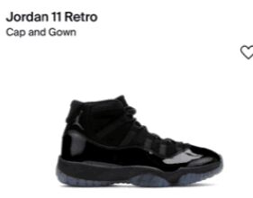 Jordon 11 Retro shoes
