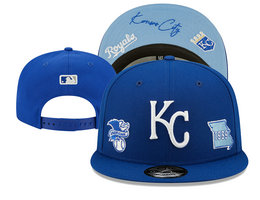 Kansas City Royals MLB Snapbacks Hats YD 001