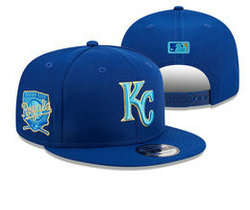 Kansas City Royals MLB Snapbacks Hats YD 003