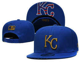 Kansas City Royals MLB Snapbacks Hats YS 001