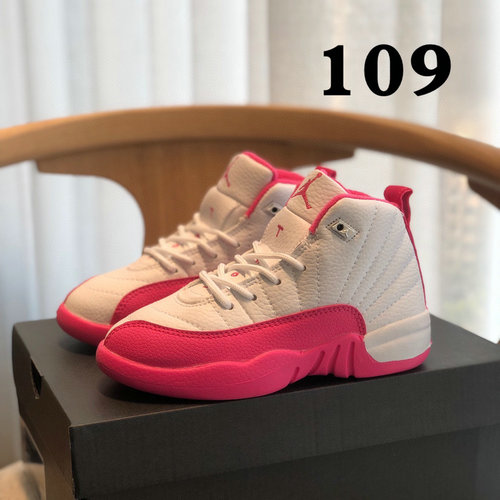 Kids Jordan 12(XII) AAA Authentic basketball shoes Size 26-37.5 03