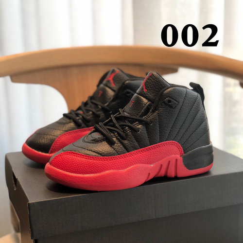 Kids Jordan 12(XII) AAA Authentic basketball shoes Size 26-37.5 05
