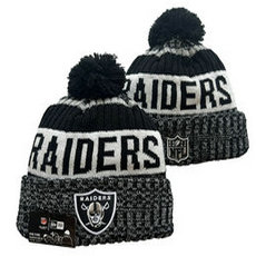 Las Vegas Raiders NFL Knit Beanie Hats YD 14