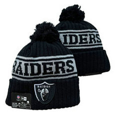 Las Vegas Raiders NFL Knit Beanie Hats YD 15