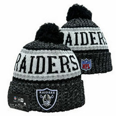 Las Vegas Raiders NFL Knit Beanie Hats YD 16