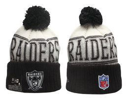 Las Vegas Raiders NFL Knit Beanie Hats YP 11