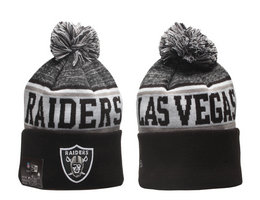 Las Vegas Raiders NFL Knit Beanie Hats YP 12