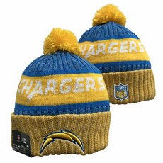 Los Angeles Chargers NFL Knit Beanie Hats YD 1