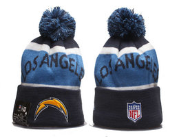 Los Angeles Chargers NFL Knit Beanie Hats YP 4