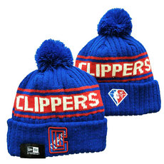 Los Angeles Clippers 75th anniversary NBA Knit Beanie Hats YD 1