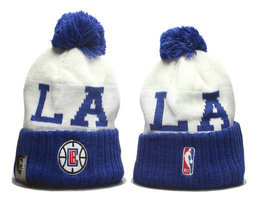 Los Angeles Clippers NBA Knit Beanie Hats YP 1
