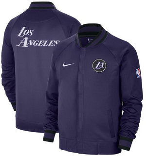 Los Angeles Lakers City Edition Showtime Thermaflex Full-Zip Jacket