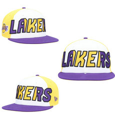 Los Angeles Lakers NBA Snapbacks Hats TX 24