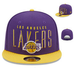Los Angeles Lakers NBA Snapbacks Hats YS 010