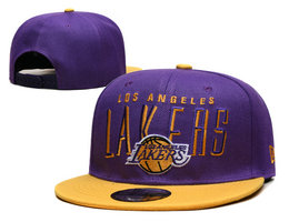 Los Angeles Lakers NBA Snapbacks Hats YS 015