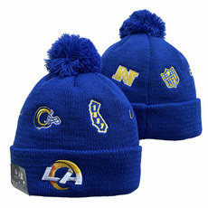 Los Angeles Rams NFL Knit Beanie Hats YD 2