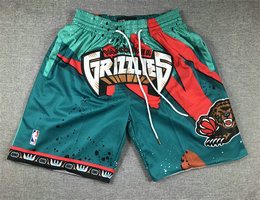 Memphis Grizzlies Green 2023 Shorts