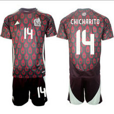 Mexico 2024-25 #14 CHICHARITO home Mexico Soccer Jersey