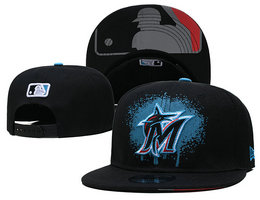 Miami Marlins MLB Snapbacks Hats YS 002