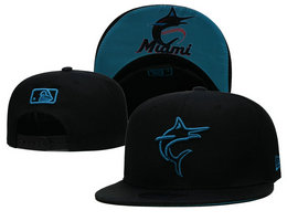 Miami Marlins MLB Snapbacks Hats YS 01