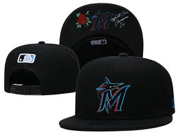 Miami Marlins MLB Snapbacks Hats YS 03