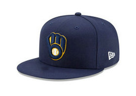 Milwaukee Brewers MLB Snapbacks Hats TX 002