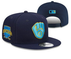 Milwaukee Brewers MLB Snapbacks Hats YD 002