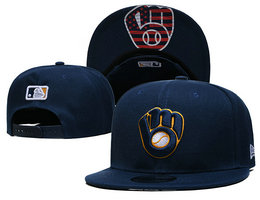 Milwaukee Brewers MLB Snapbacks Hats YS 001