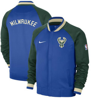 Milwaukee Bucks City Edition Showtime Thermaflex Full-Zip Jacket