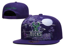Milwaukee Bucks NBA Snapbacks Hats YD 005