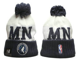 Minnesota Timberwolves NBA Knit Beanie Hats YP 2
