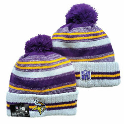 Minnesota Vikings NFL Knit Beanie Hats YD 1.0