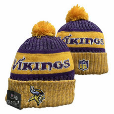 Minnesota Vikings NFL Knit Beanie Hats YD 5