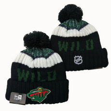 Minnesota Wild NHL Knit Beanie Hats YD 1