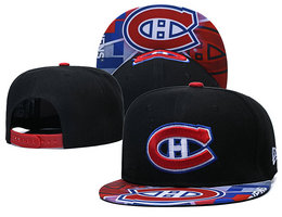 Montreal Canadiens NHL Snapbacks Hats LH 001