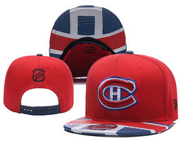 Montreal Canadiens NHL Snapbacks Hats YD 001