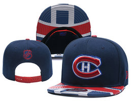 Montreal Canadiens NHL Snapbacks Hats YD 002