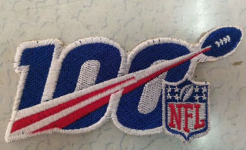 Embroidery NFL 100th Season Patch