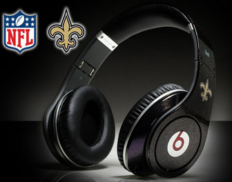 NFL New Orleans Saints monster headset 1