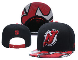 New Jersey Devils NHL Snapbacks Hats YD 001