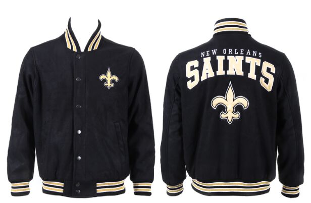 New Orleans Saints Football Stitched NFL Wool Jacket