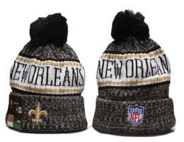 New Orleans Saints NFL Knit Beanie Hats YP 4