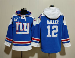 New York Giants #12 Darren Waller Stitched Hoodies