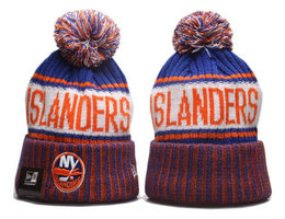 New York Islanders NHL Knit Beanie Hats YP