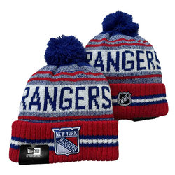 New York Rangers NHL Knit Beanie Hats YD 2