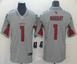 Nike Arizona Cardinals #1 Kyler Murray Grey Inverted Legend Vapor Untouchable Authentic Stitched NFL jersey