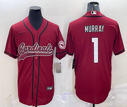 Nike Arizona Cardinals #1 Kyler Murray Red Joint Authentic Stitched baseball jersey