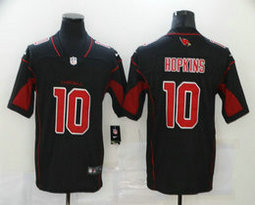 Nike Arizona Cardinals #10 DeAndre Hopkins Black Rush Authentic Stitched NFL Jersey