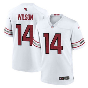 Nike Arizona Cardinals #14 Michael Wilson White 2023 F.U.S.E. Authentic Stitched NFL Jersey